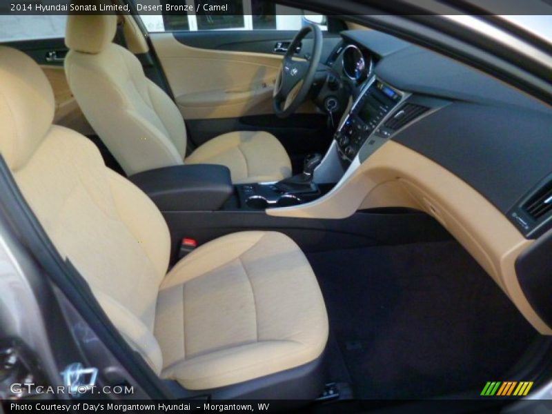 Front Seat of 2014 Sonata Limited