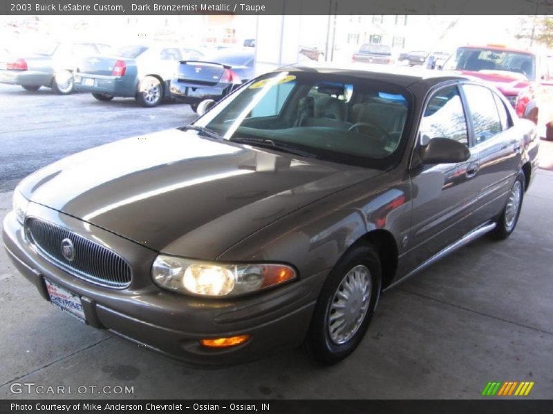 Dark Bronzemist Metallic / Taupe 2003 Buick LeSabre Custom