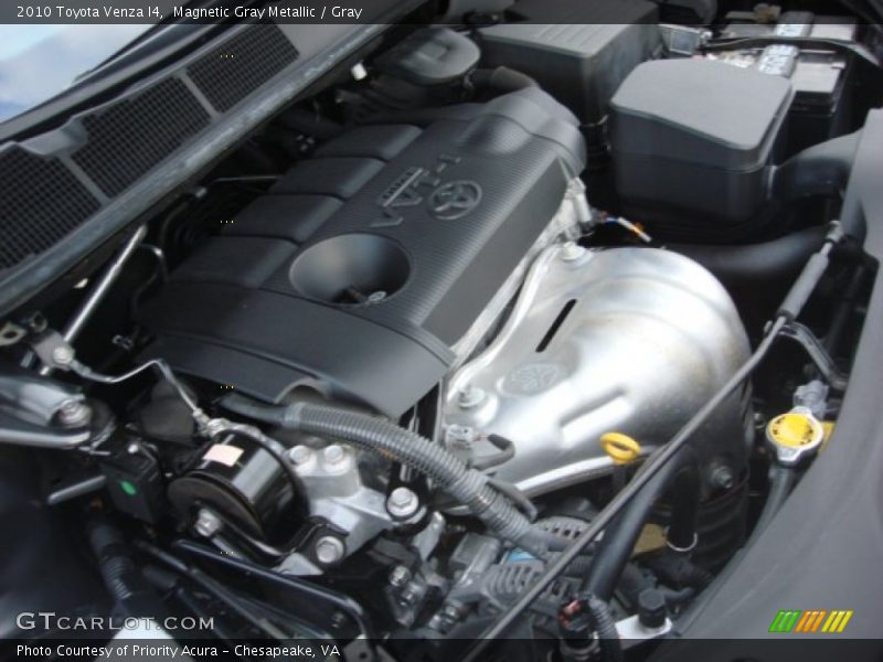 Magnetic Gray Metallic / Gray 2010 Toyota Venza I4