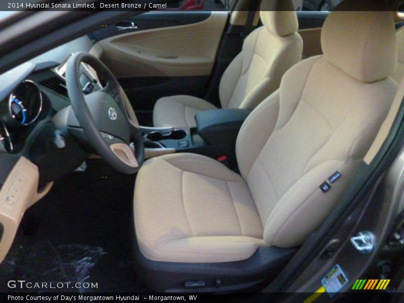 Desert Bronze / Camel 2014 Hyundai Sonata Limited