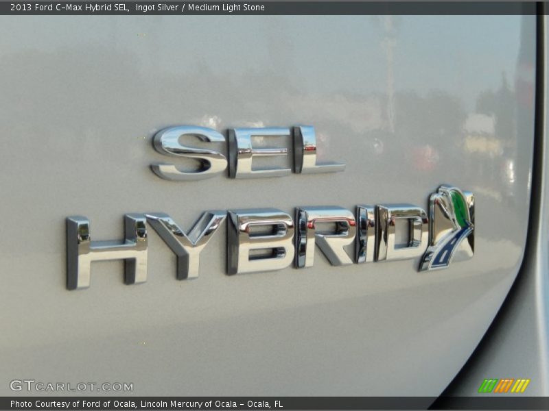 Ingot Silver / Medium Light Stone 2013 Ford C-Max Hybrid SEL
