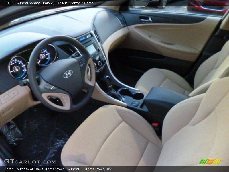 Camel Interior - 2014 Sonata Limited 