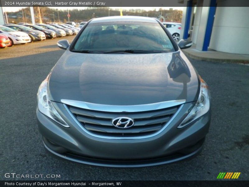 Harbor Gray Metallic / Gray 2014 Hyundai Sonata GLS
