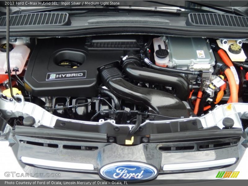 Ingot Silver / Medium Light Stone 2013 Ford C-Max Hybrid SEL