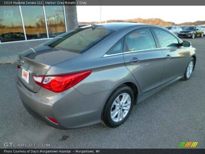 Harbor Gray Metallic / Gray 2014 Hyundai Sonata GLS