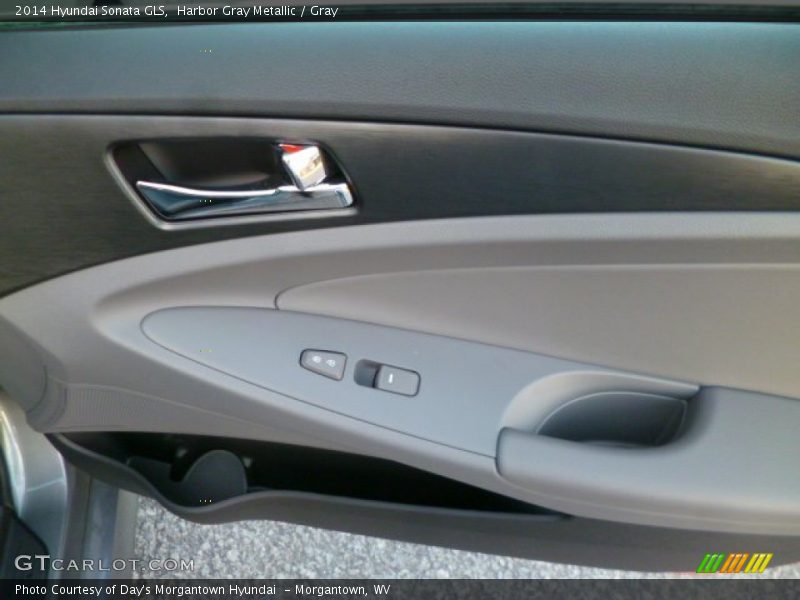 Harbor Gray Metallic / Gray 2014 Hyundai Sonata GLS