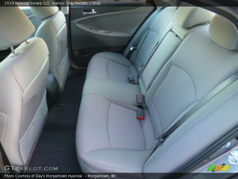 Harbor Gray Metallic / Gray 2014 Hyundai Sonata GLS