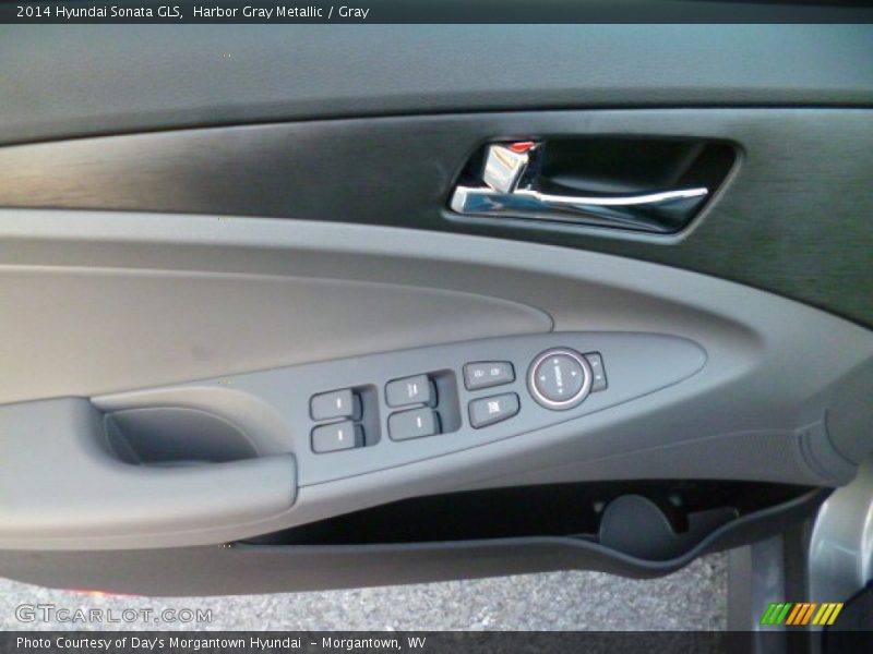 Harbor Gray Metallic / Gray 2014 Hyundai Sonata GLS