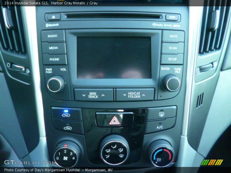 Harbor Gray Metallic / Gray 2014 Hyundai Sonata GLS