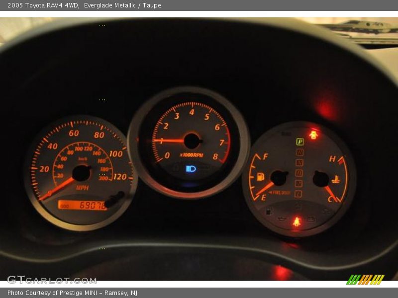 Everglade Metallic / Taupe 2005 Toyota RAV4 4WD