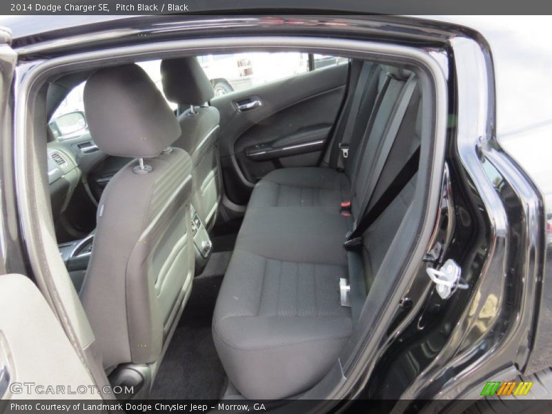 Pitch Black / Black 2014 Dodge Charger SE