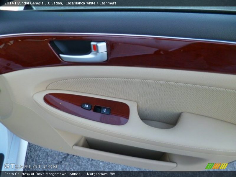 Casablanca White / Cashmere 2014 Hyundai Genesis 3.8 Sedan