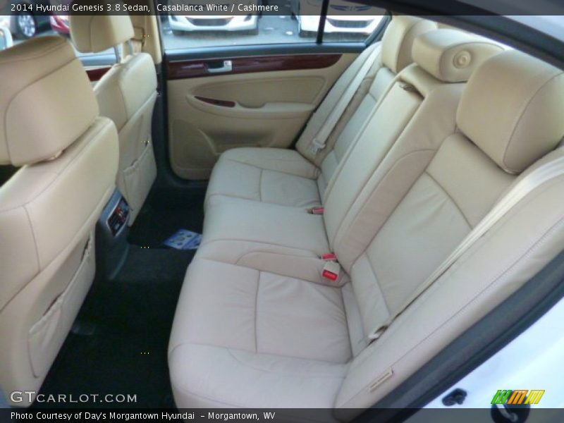 Casablanca White / Cashmere 2014 Hyundai Genesis 3.8 Sedan