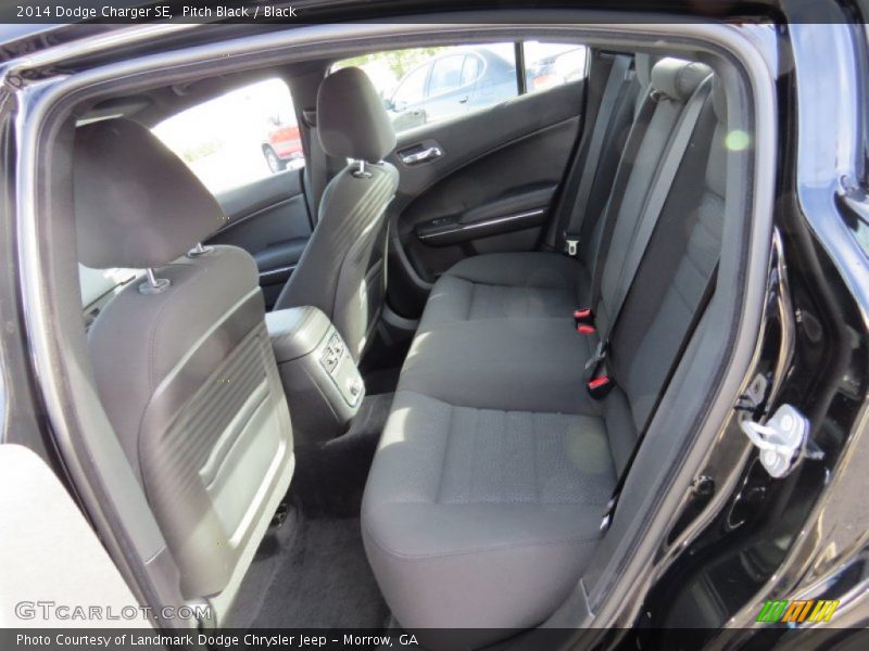 Pitch Black / Black 2014 Dodge Charger SE