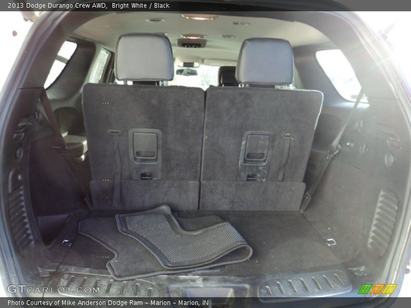 Bright White / Black 2013 Dodge Durango Crew AWD