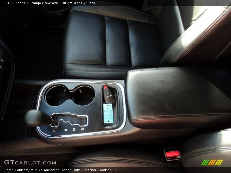 Bright White / Black 2013 Dodge Durango Crew AWD