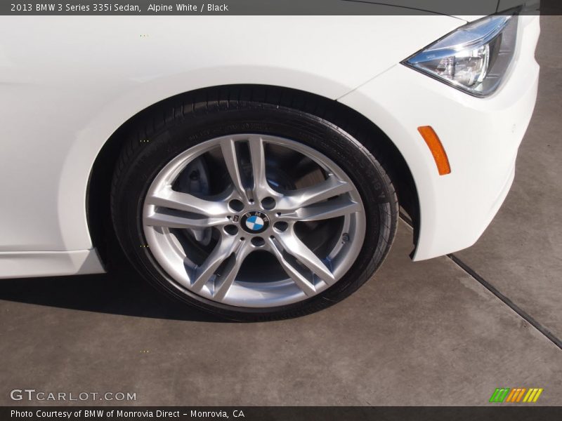 Alpine White / Black 2013 BMW 3 Series 335i Sedan
