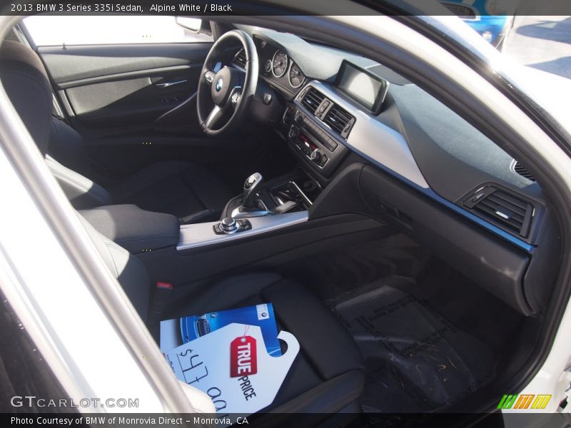 Alpine White / Black 2013 BMW 3 Series 335i Sedan