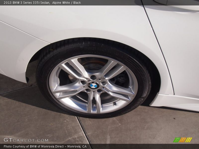 Alpine White / Black 2013 BMW 3 Series 335i Sedan