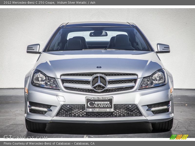 Iridium Silver Metallic / Ash 2012 Mercedes-Benz C 250 Coupe