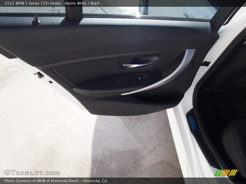 Alpine White / Black 2013 BMW 3 Series 335i Sedan