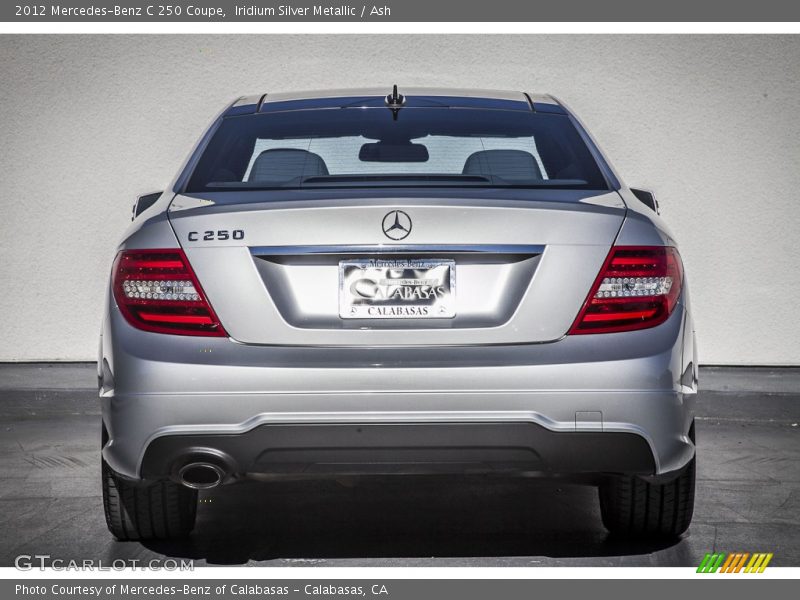 Iridium Silver Metallic / Ash 2012 Mercedes-Benz C 250 Coupe