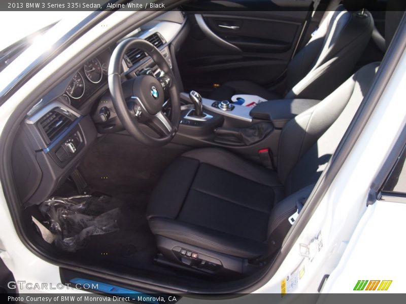 Alpine White / Black 2013 BMW 3 Series 335i Sedan