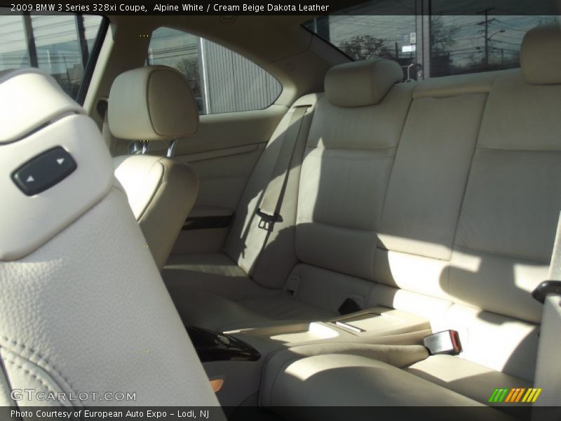 Alpine White / Cream Beige Dakota Leather 2009 BMW 3 Series 328xi Coupe