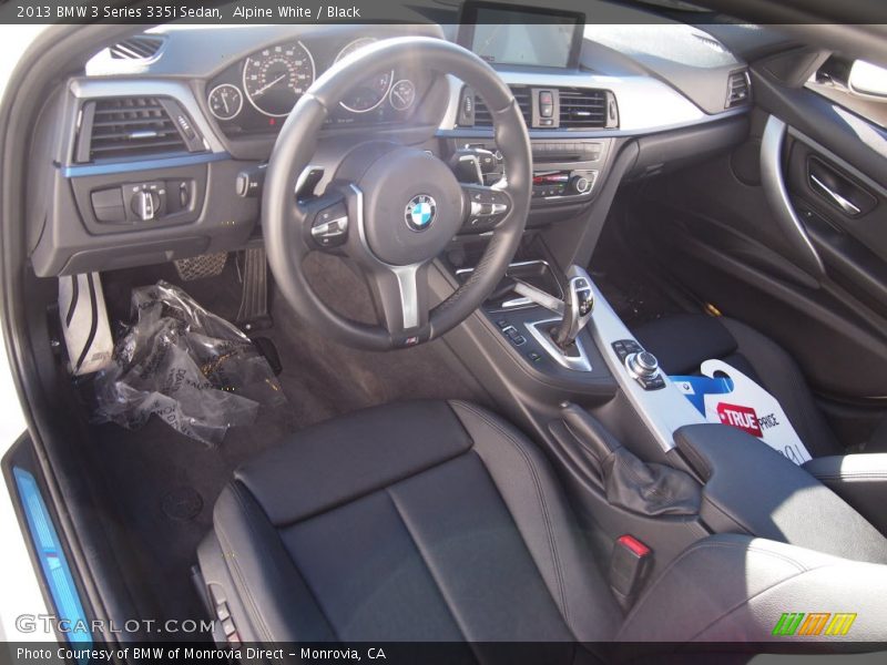 Alpine White / Black 2013 BMW 3 Series 335i Sedan