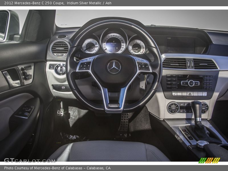 Iridium Silver Metallic / Ash 2012 Mercedes-Benz C 250 Coupe