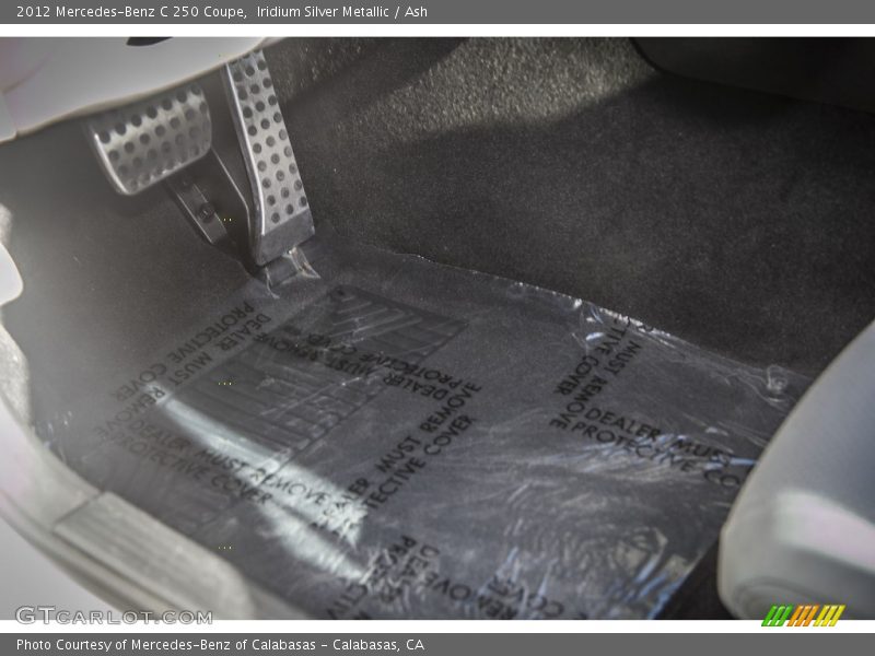 Iridium Silver Metallic / Ash 2012 Mercedes-Benz C 250 Coupe