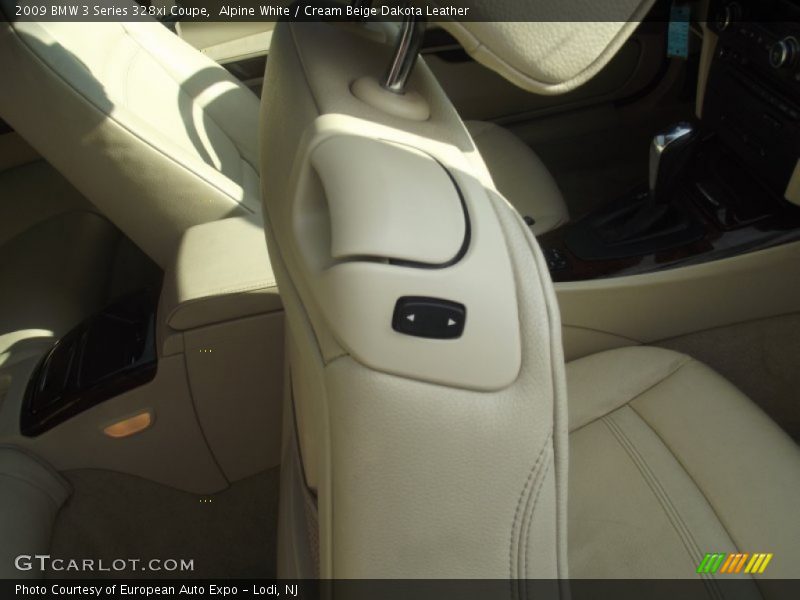 Alpine White / Cream Beige Dakota Leather 2009 BMW 3 Series 328xi Coupe