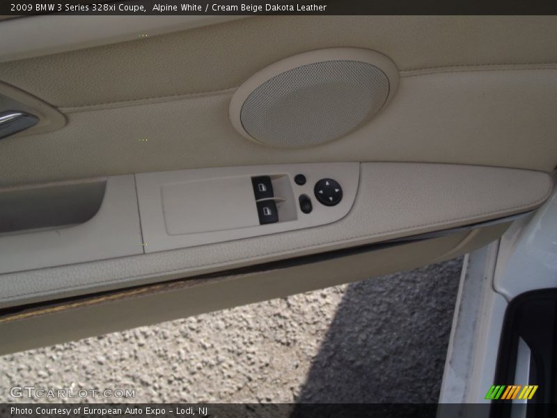 Alpine White / Cream Beige Dakota Leather 2009 BMW 3 Series 328xi Coupe