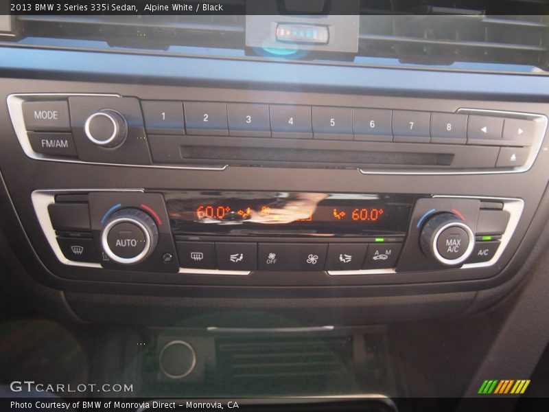 Alpine White / Black 2013 BMW 3 Series 335i Sedan
