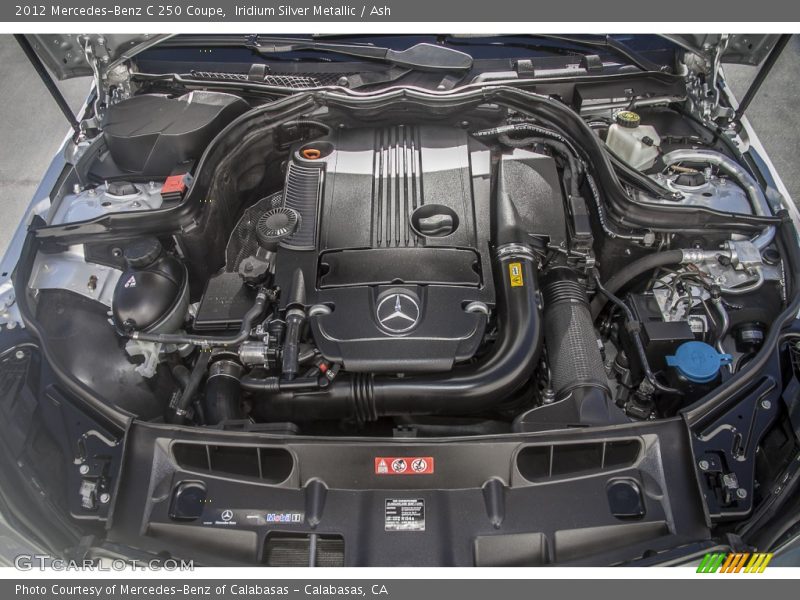 Iridium Silver Metallic / Ash 2012 Mercedes-Benz C 250 Coupe