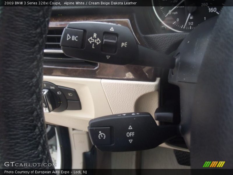 Alpine White / Cream Beige Dakota Leather 2009 BMW 3 Series 328xi Coupe