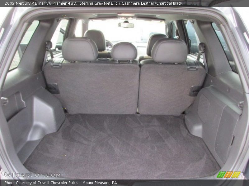 Sterling Grey Metallic / Cashmere Leather/Charcoal Black 2009 Mercury Mariner V6 Premier 4WD