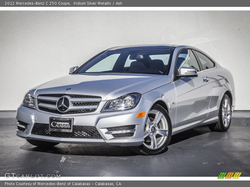 Iridium Silver Metallic / Ash 2012 Mercedes-Benz C 250 Coupe