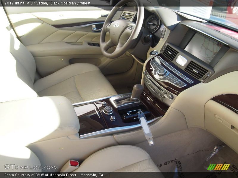 Black Obsidian / Wheat 2012 Infiniti M 37 Sedan