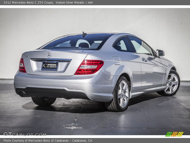 Iridium Silver Metallic / Ash 2012 Mercedes-Benz C 250 Coupe