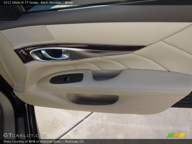 Black Obsidian / Wheat 2012 Infiniti M 37 Sedan