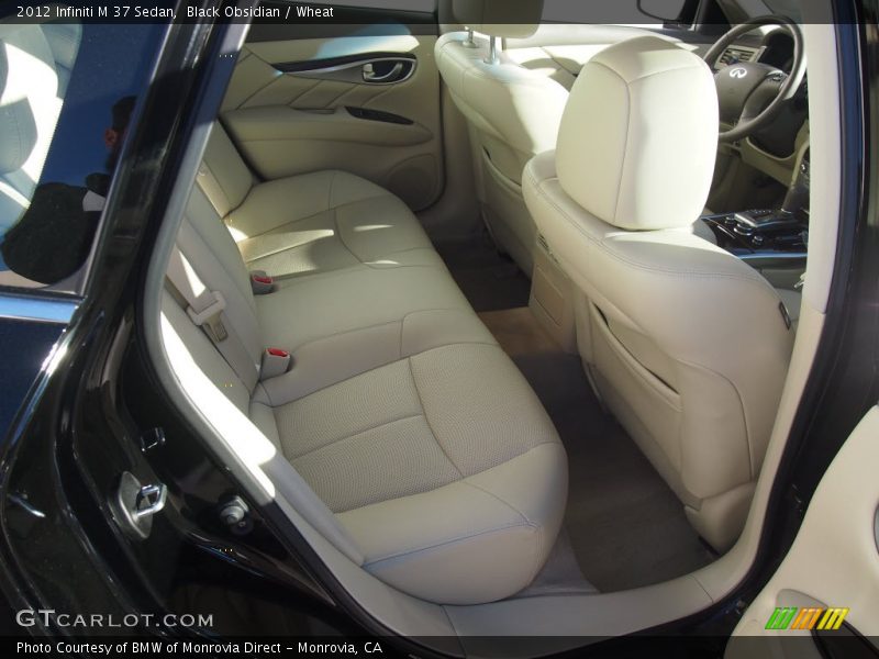 Black Obsidian / Wheat 2012 Infiniti M 37 Sedan