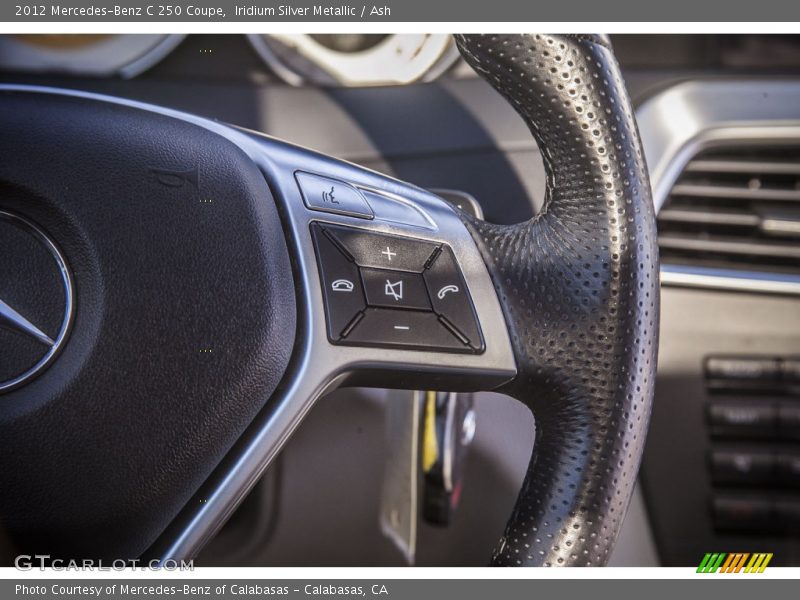 Iridium Silver Metallic / Ash 2012 Mercedes-Benz C 250 Coupe
