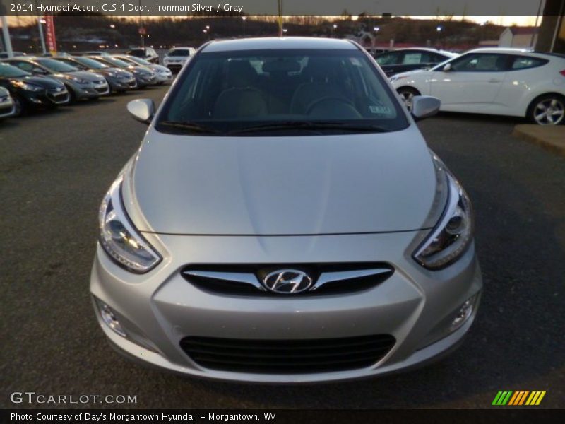 Ironman Silver / Gray 2014 Hyundai Accent GLS 4 Door