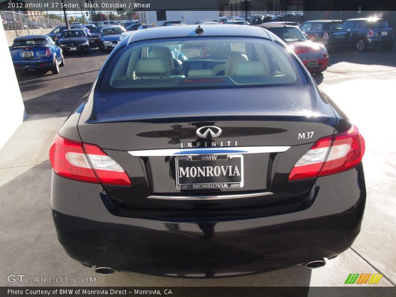 Black Obsidian / Wheat 2012 Infiniti M 37 Sedan