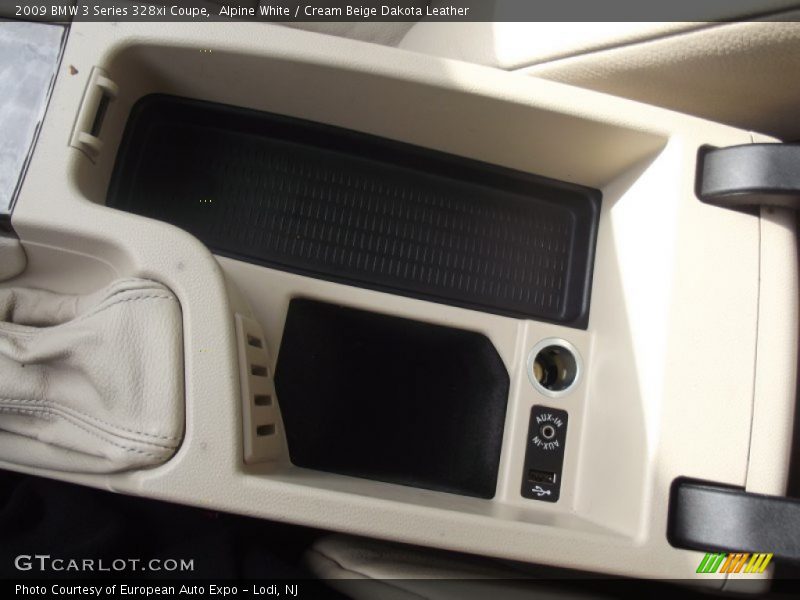 Alpine White / Cream Beige Dakota Leather 2009 BMW 3 Series 328xi Coupe
