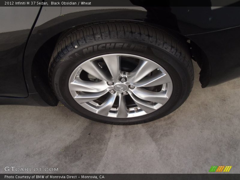 Black Obsidian / Wheat 2012 Infiniti M 37 Sedan