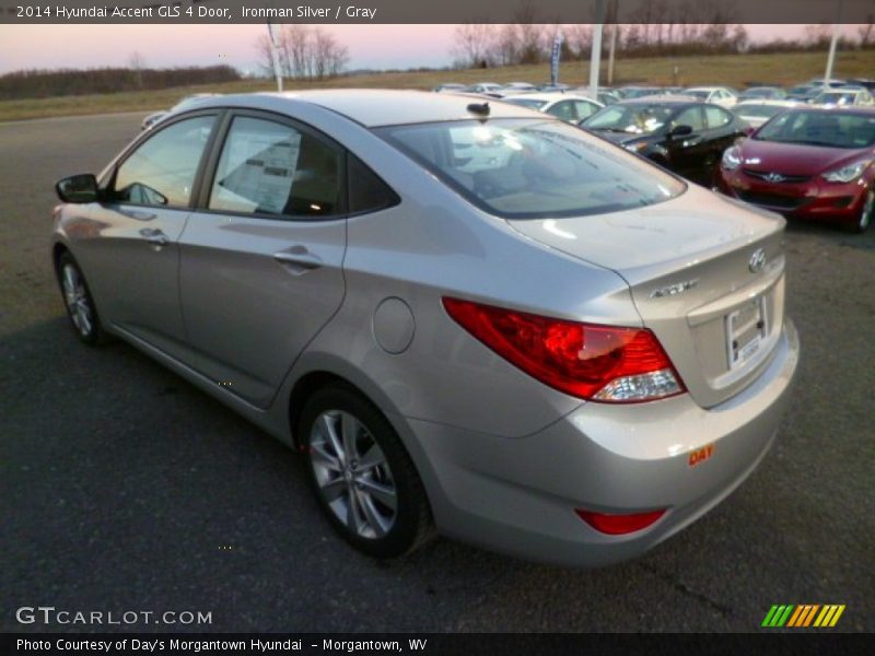 Ironman Silver / Gray 2014 Hyundai Accent GLS 4 Door