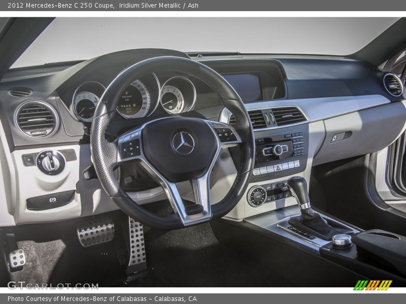 Iridium Silver Metallic / Ash 2012 Mercedes-Benz C 250 Coupe