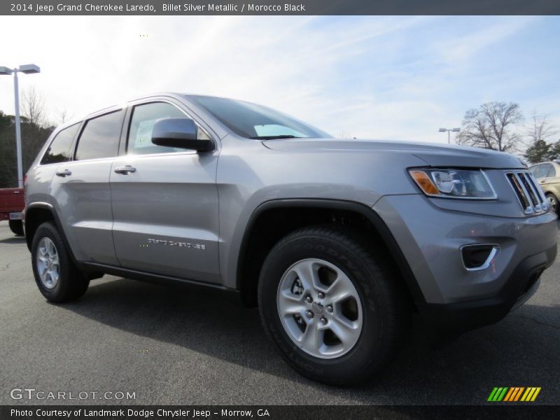 Billet Silver Metallic / Morocco Black 2014 Jeep Grand Cherokee Laredo